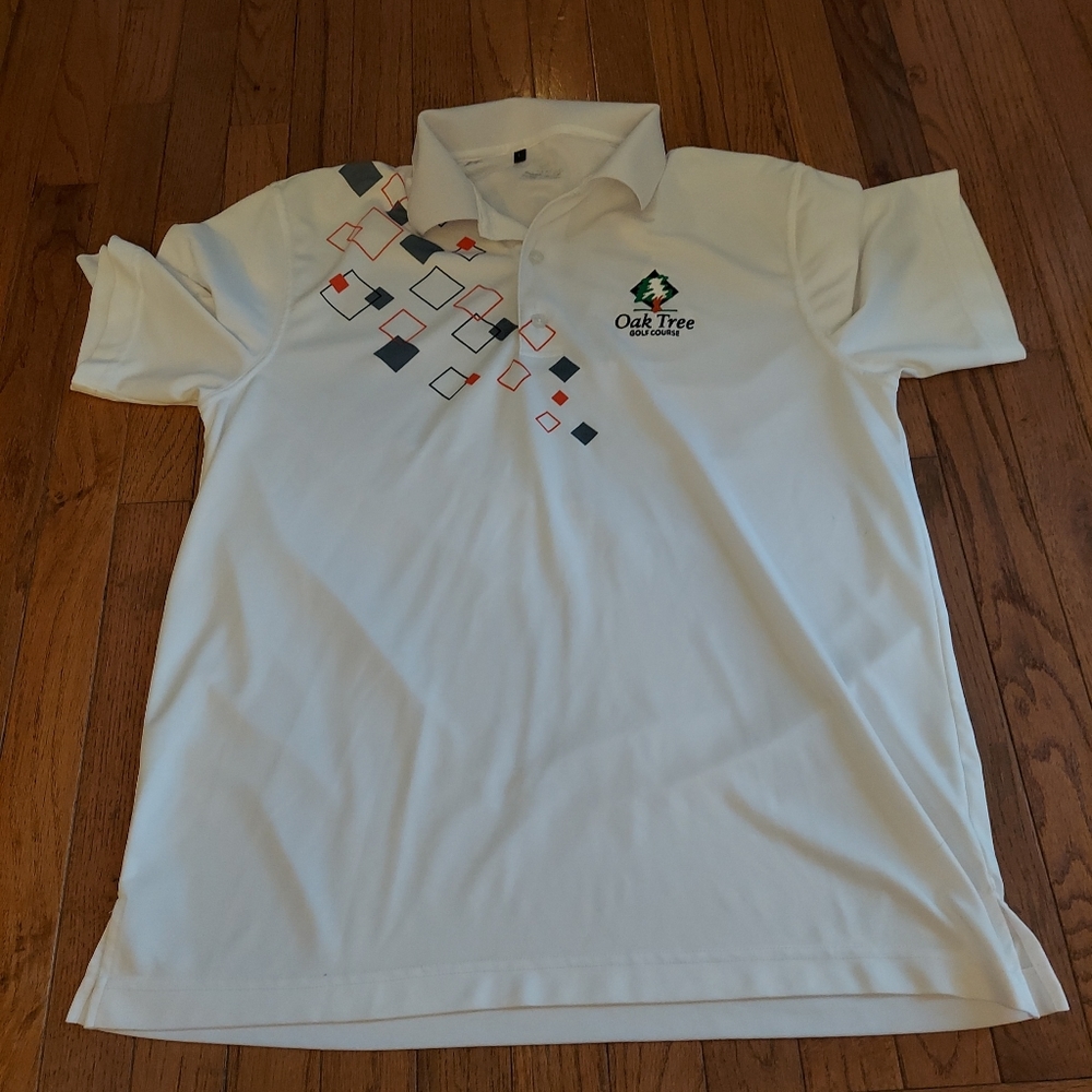 Monterey GOLF Oak Tree Golf Course Polo Shirt Size Large